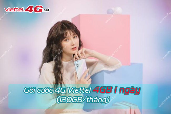 Gói cước 4G Viettel 4GB 1 ngày Gói cước 4G Viettel 4GB 1 ngày