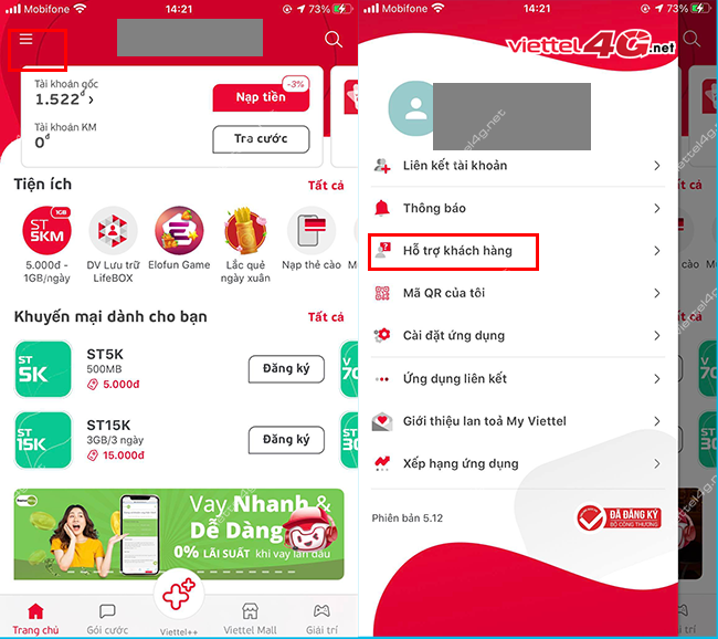 Cách lấy mã OTP trên My Viettel Cách lấy mã OTP trên My Viettel