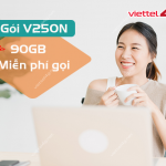 Gói cước V250N trả sau Viettel