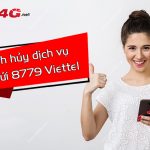 Cách hủy dịch vụ D3 gửi 8779 Viettel