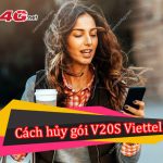 Cách hủy gói V20S Viettel