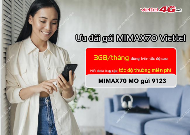 goi mimax70 viettel