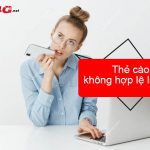 Thẻ cào không hợp lệ