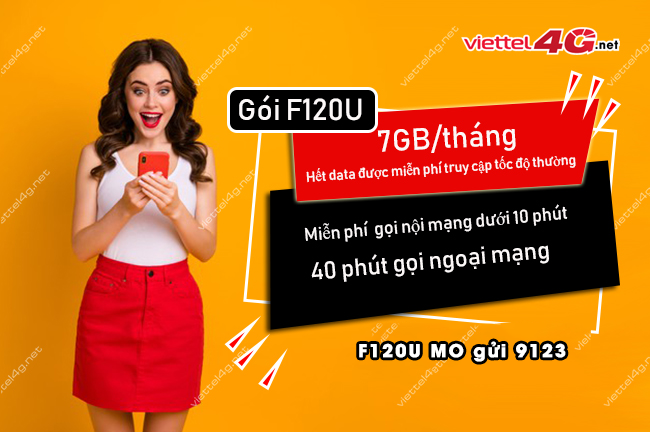 goi cuoc F120U Viettel