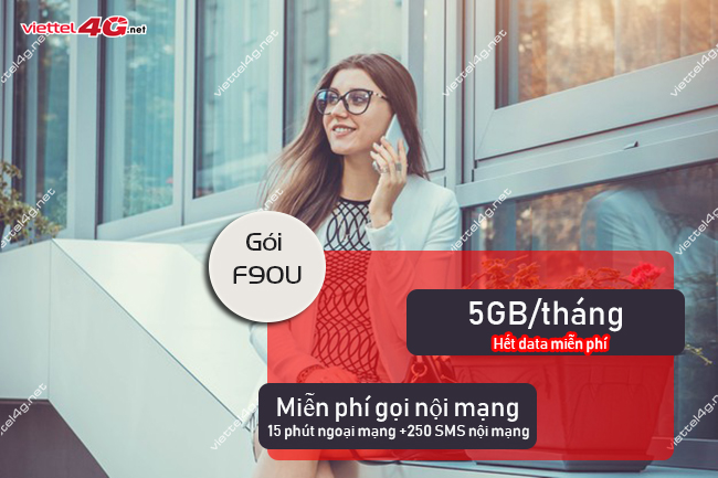 Gói cước F90U Viettel Gói cước F90U Viettel