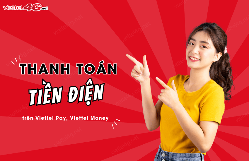 thanh toan tien dien tren viettel money