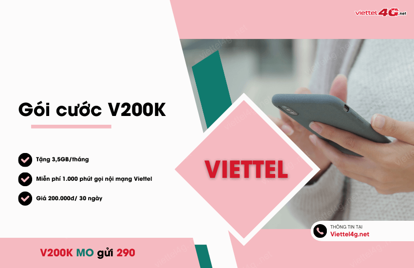 Cach dang ky goi V200K Viettel