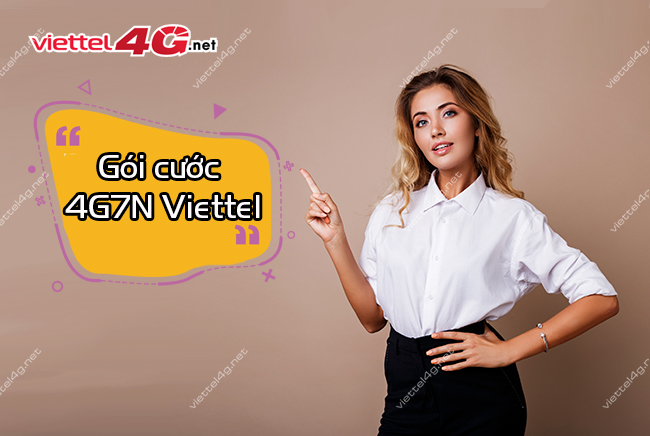 goi cuoc 4G7N Viettel