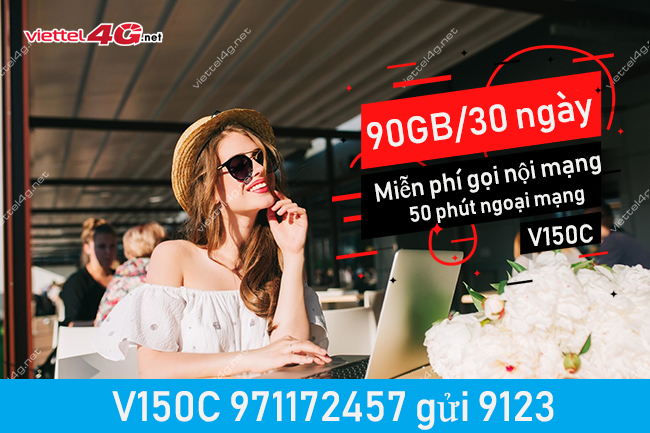 Đăng ký gói V150C Viettel Đăng ký gói V150C Viettel