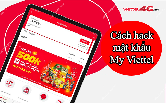 Hack mật khẩu My Viettel Hack mật khẩu My Viettel