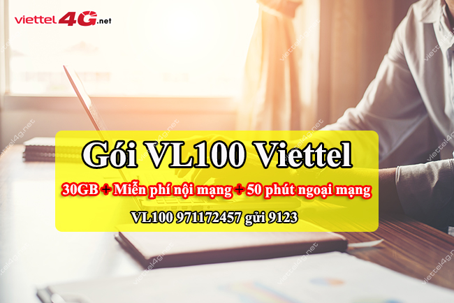 Đăng ký gói VL100 Viettel 