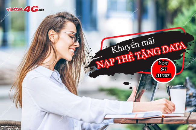 Khuyến mãi nạp thẻ tặng data Viettel Khuyến mãi nạp thẻ tặng data Viettel