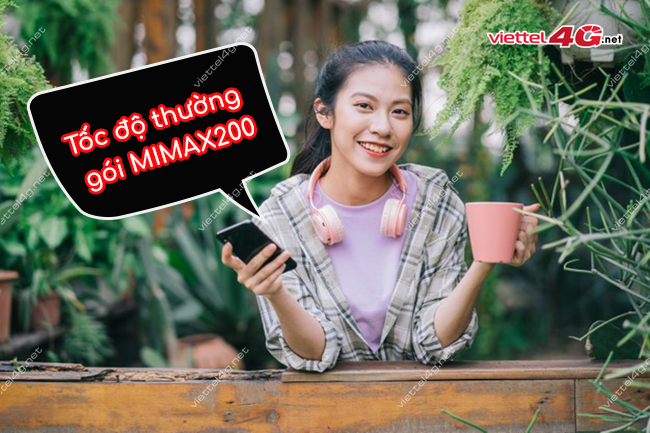 Tốc độ thường của gói MIMAX200