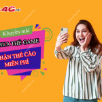 Khuyến mãi mua thẻ game nhận thẻ cào Viettel miễn phí