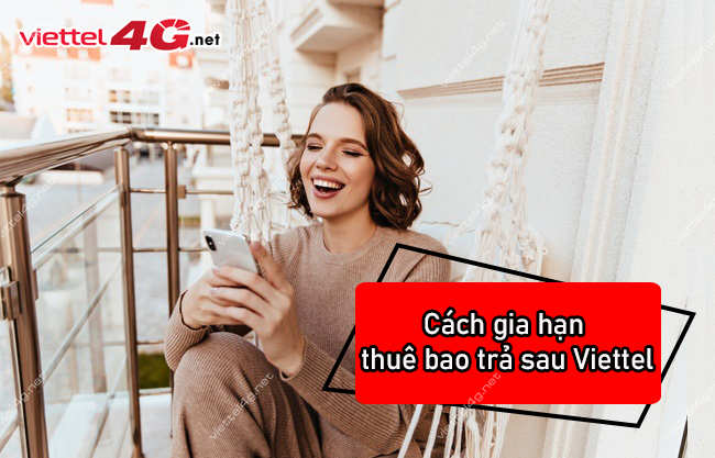 gia hạn thuê bao trả sau Viettel