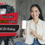 Gói cước 4G30N Viettel