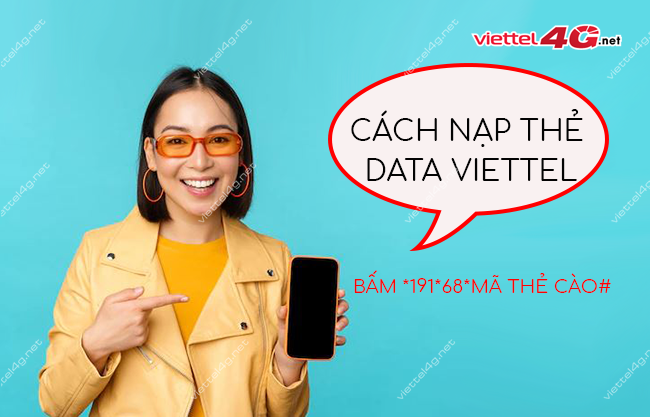 cách nạp 4g viettel