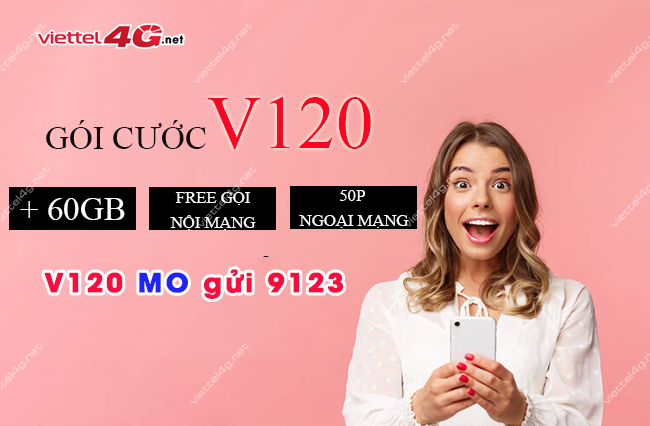  goi cuoc V120 viettel