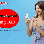 Khuyến mãi giới thiệu My Viettel nhận 1GB miễn phí