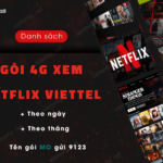 goi 4g xem netflix viettel