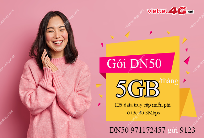 Gói cước DN50 Viettel