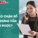 tai sao chan so roi nhung van goi duoc