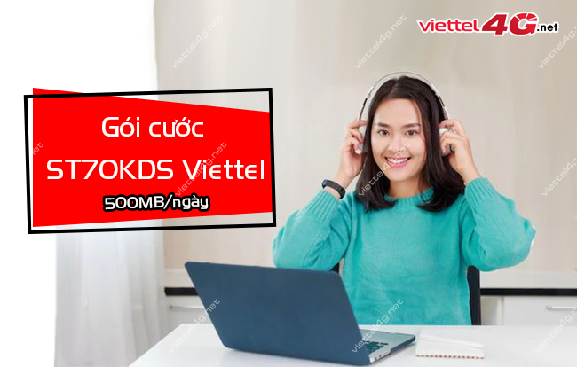 Gói cước ST70KDS Viettel