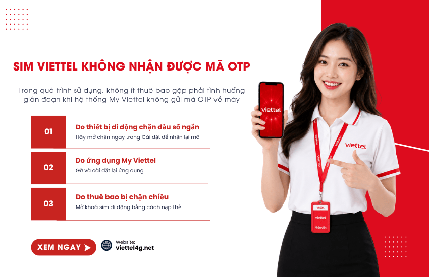 sim viettel khong nhan duoc ma otp