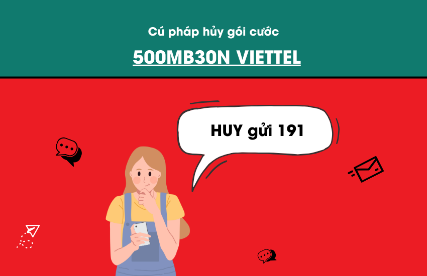 Cu phap huy goi 500MB30N cua Viettel