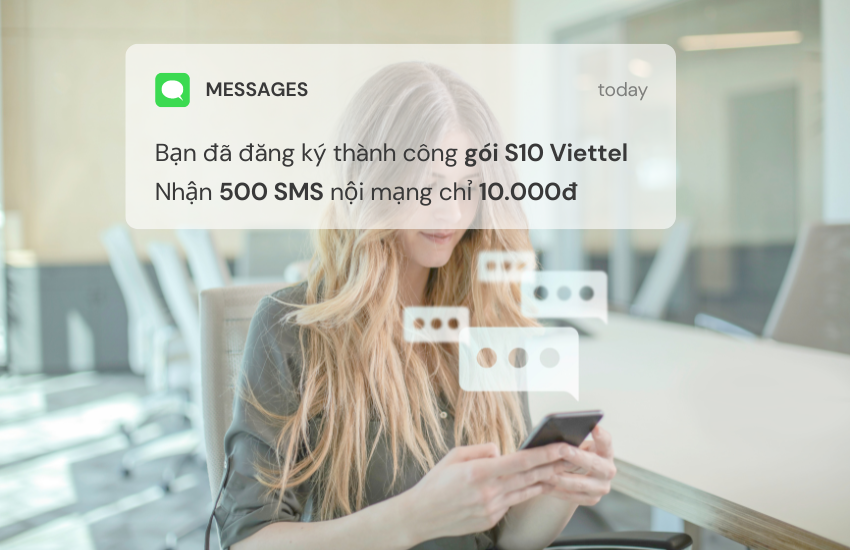 dang ky goi cuoc 500 tin nhan viettel