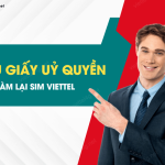 mau giay uy quyen lam lai sim viettel