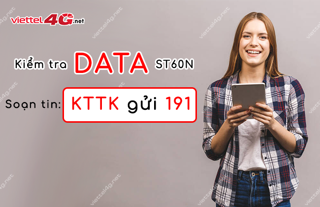 huong dan kiem tra dung luong goi ST60N Viettel