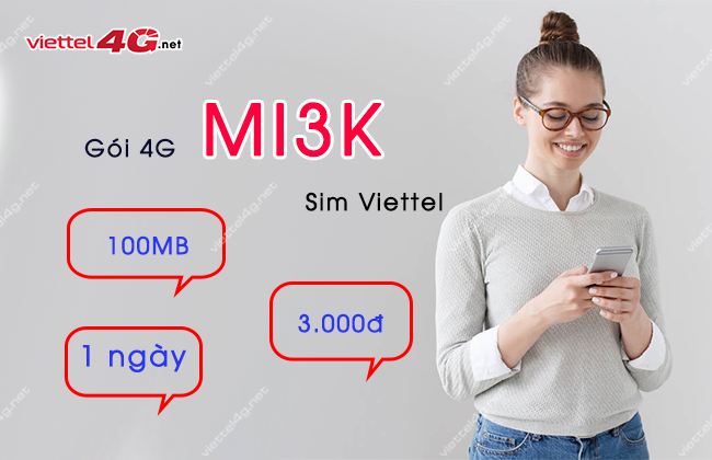 dang ky goi cuoc MI3K Viettel