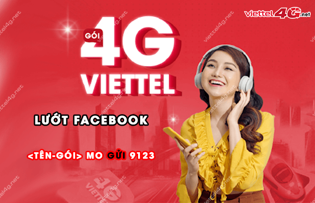 goi cuoc data viettel dung facebook