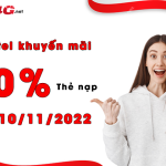 viettel khuyen mai the nap ngay 10 11 2022