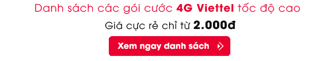 Đăng ký 4G Viettel