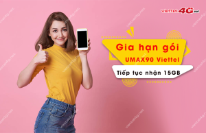 gia han goi cuoc UMAX90 viettel