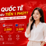 goi quoc te bao nhieu tien 1 phut