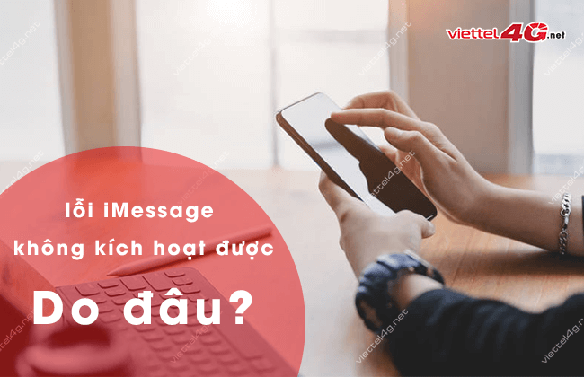 iMessage khong kich hoat duoc do dau