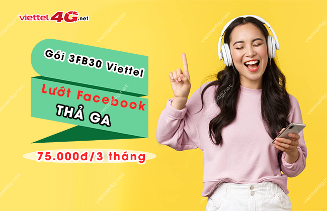 goi cuoc 3FB30 Viettel