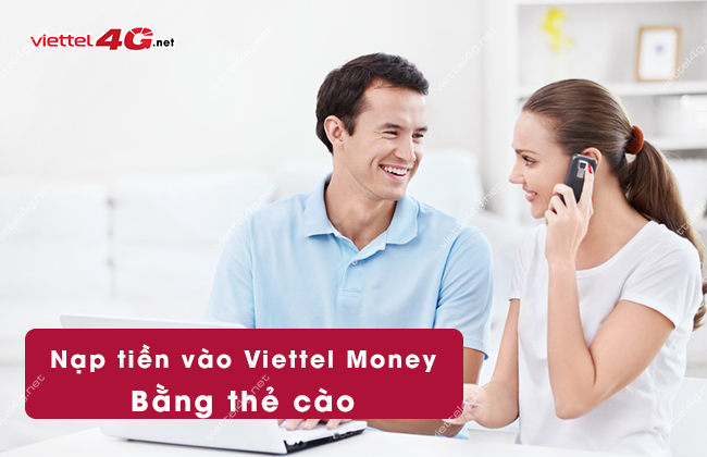 huong dan nap tien viettel money bang the cao