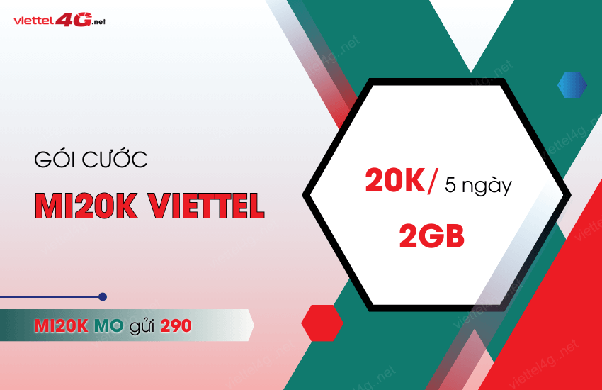 Cach dang ky MI20K Viettel 20K