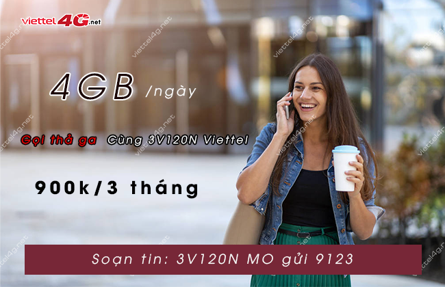 cach dang ky goi cuoc 3V120N Viettel