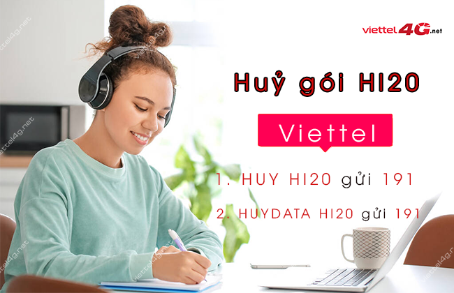 cach huy goi HI20 Viettel