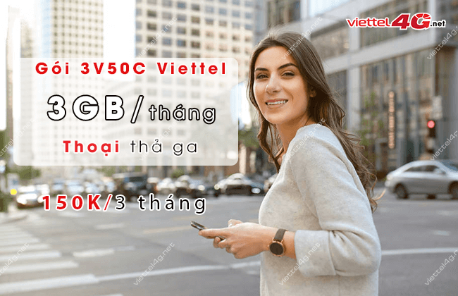 cach dang ky goi cuoc 3V50C sim Viettel