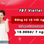 goi cuoc FB7 viettel