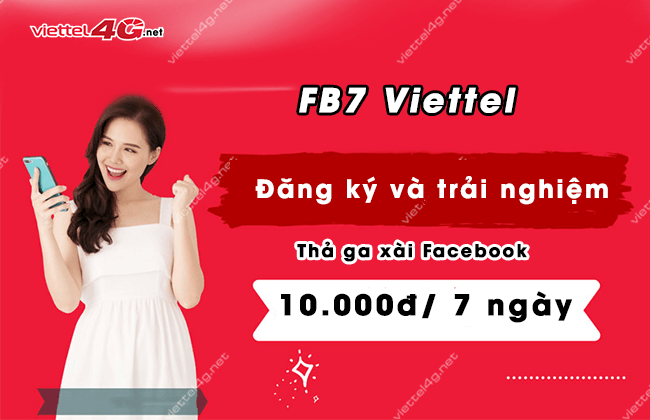 goi cuoc FB7 viettel