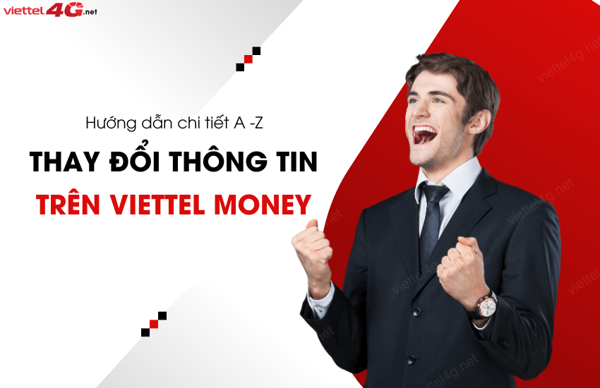 thay doi thong tin tren viettel money 