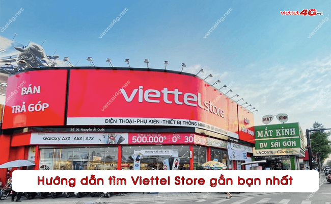 dia chi viettel store gan nhat