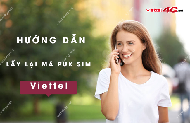 cach lay ma puk cua sim viettel
